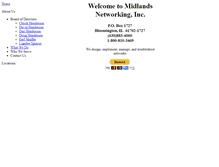 Tablet Screenshot of midlandsnetworking.com